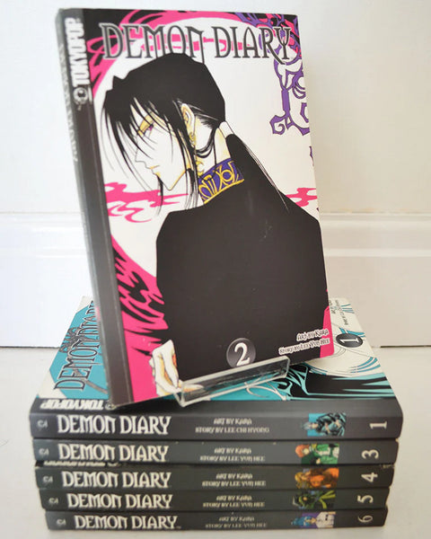 Demon Diary (Vols 1 – 6) by Lee Yun Hee (TokyoPop / 2003-04)