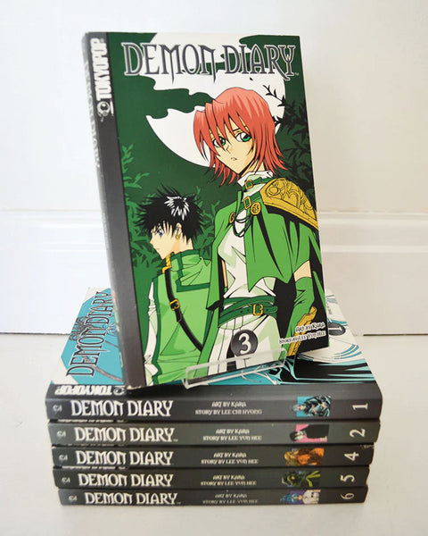 Demon Diary (Vols 1 – 6) by Lee Yun Hee (TokyoPop / 2003-04)