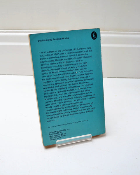 The Dialectics of Liberation Ed. by David Cooper