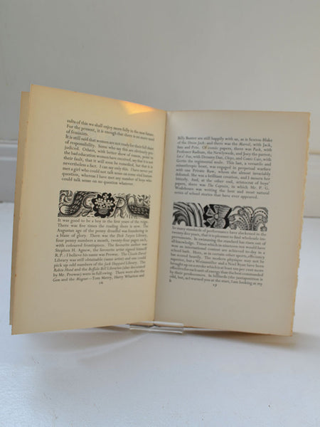 The Hansom Cab and the Pigeons: Being Random Reflections Upon the Silver Jubilee of King George V by L. A. G. Strong (Golden Cockerel Press / First Edition, 1935)