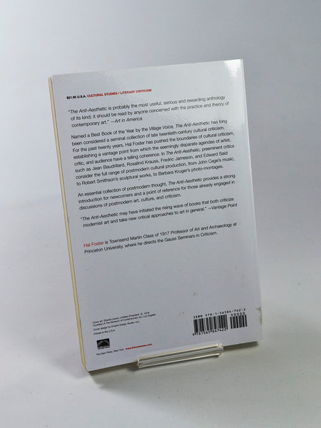 The Anti-Aesthetic: Essays on Postmodern Culture ed. by Hal Foster