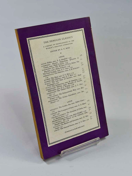 Penguin Books (1954 reprint of title originally published in Penguin in 1948). Good condition paperback. Binding remains tight, pages remain white. Light wear and marking to cover and spine commensurate with age. Dispatched from UK within three days.