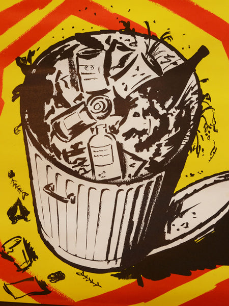 Danger: Deadly Dustbins – Keep Them Clean & Covered (Central Council for Health Education / UK)