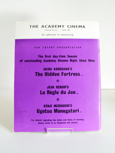 Films and Filming Vol 9 No 5 (February 1963). Lindsay Anderson.