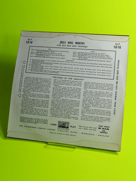 Jelly Roll Morton and His Red Hot Peppers (His Master's Voice / Cat No: DLP 1016)