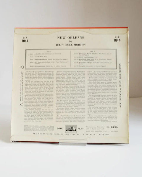 Jelly Roll Morton and His Red Hot Peppers Number 2 (His Master's Voice / Cat No: DLP 1044)