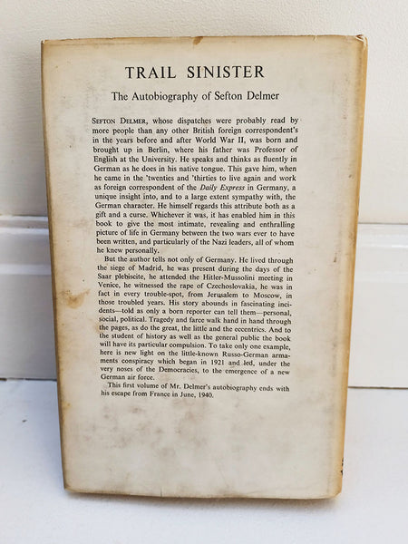 Trail Sinister by Sefton Delmer