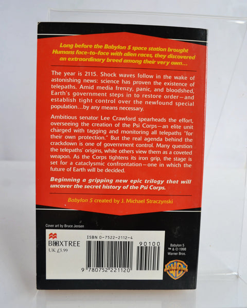 Babylon 5 Dark Genesis: The Birth of the PSI Corps by J. Gregory Keyes (Boxtree / 1998)