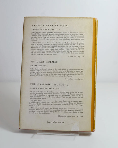 Baker Street By-Ways by James Edward Holroyd (George Allen & Unwin Ltd / 1959)