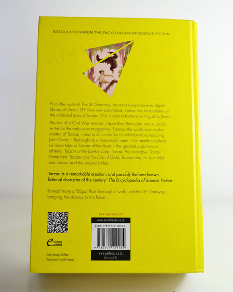Tarzan at the Earth's Core and Other Tales by Edgar Rice Burroughs (Gollancz Gateway Omnibus / 2014)