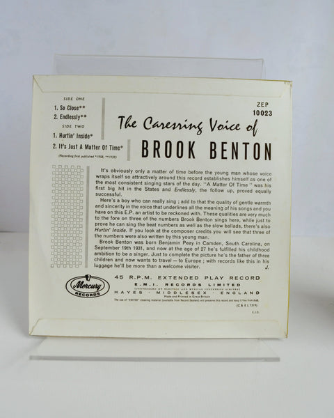 The Caressing Voice of Brook Benton (Mercury / ZEP 10023)