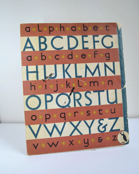 A Child's Alphabet designed and drawn by Grace Gabler (Penguin Books / Second reprint, 1948)