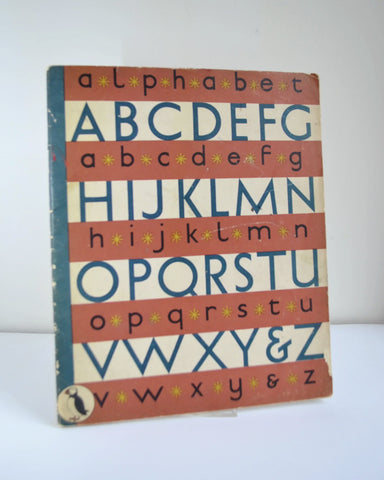 A Child's Alphabet designed and drawn by Grace Gabler (Penguin Books / Second reprint, 1948)