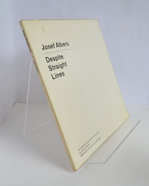 Despite Straight Lines by Josef Albers (MIT Press / 1978)