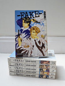 Fake by Sanami Matoh Volumes 1 – 6 (TokyoPop / 2003-04)