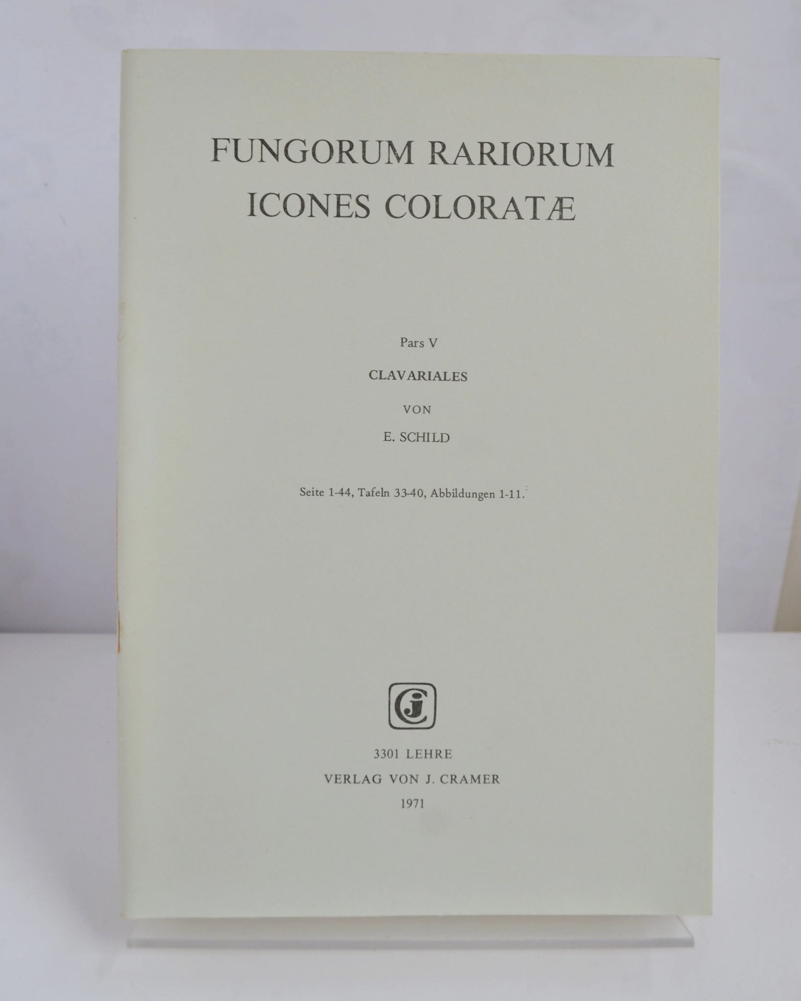 Fungorum Rariorum Icones Coloratae Parts V – XI by Various