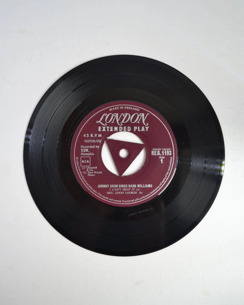 Johnny Cash Sings Hank Williams (London Records / RES 1193)