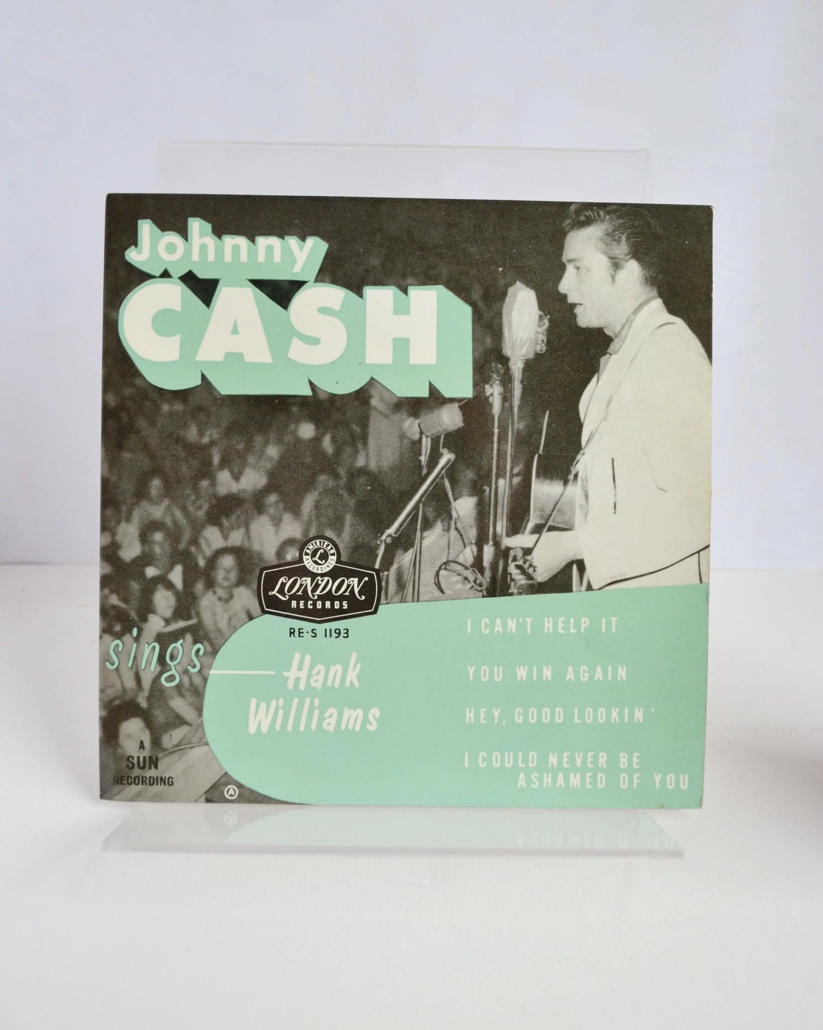 Johnny Cash Sings Hank Williams (London Records / RES 1193)