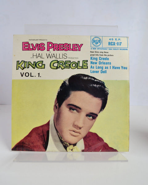 King Creole Vol 1 by Elvis Presley (RCA / RCX 117)