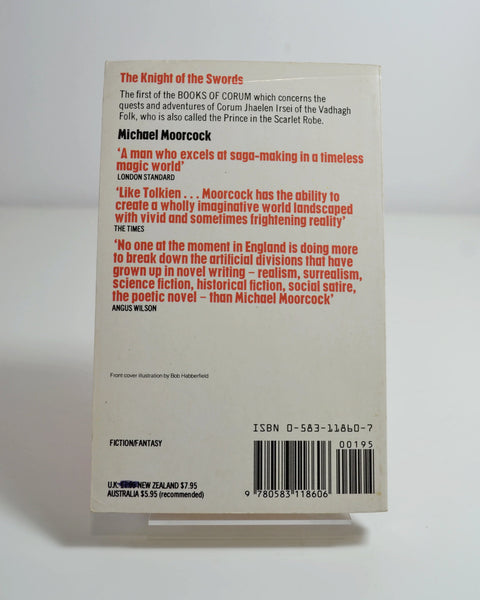 The Knight of the Swords by Michael Moorcock (Grafton / 1985)