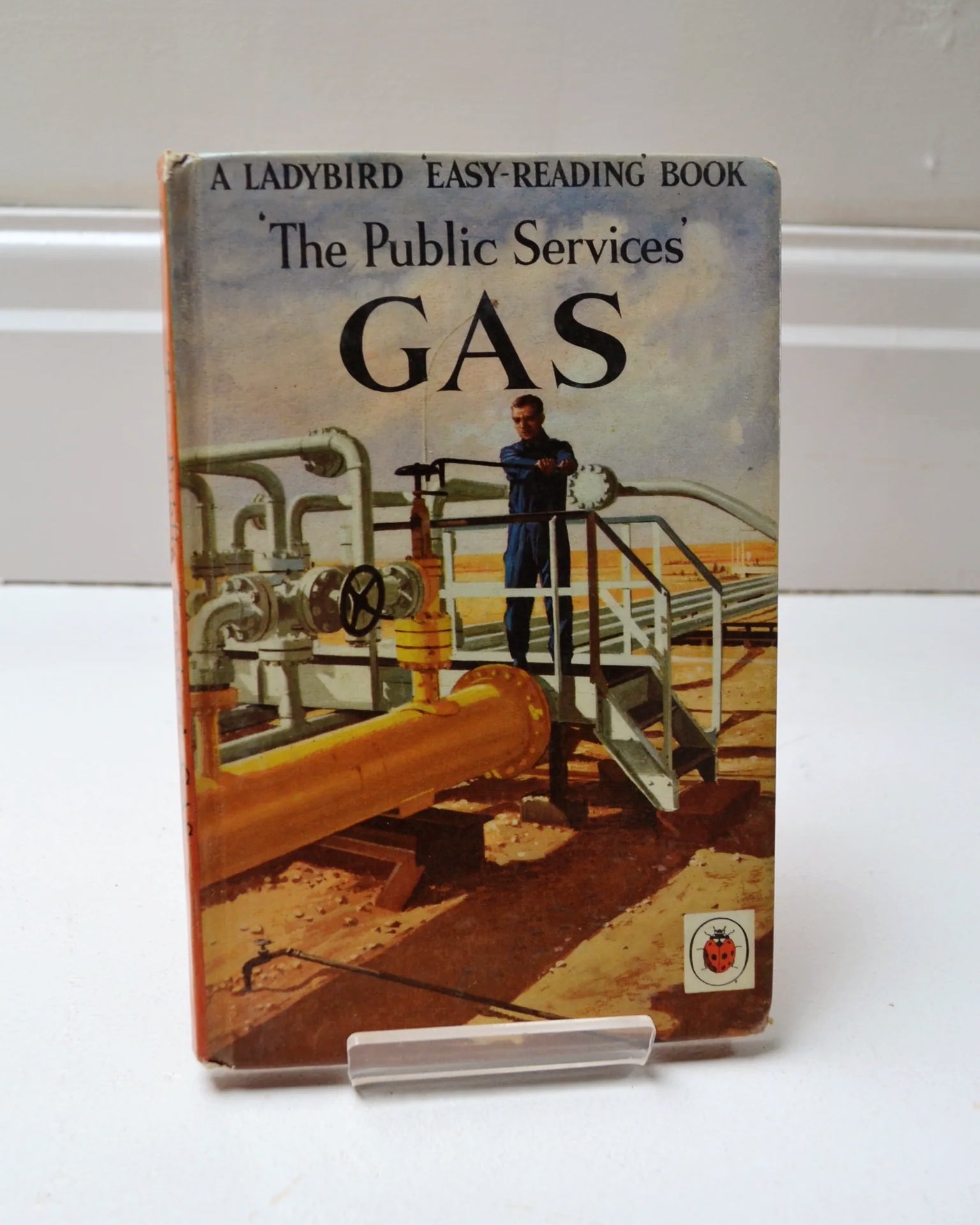 The Public Services: Gas - A Ladybird Easy-Reading Book by I. J. Havenhand (Wills & Hepworth Ltd / 1967)