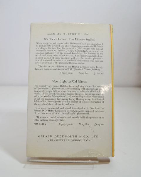 The Late Mr Sherlock Holmes and Other Literary Studies by Trevor H. Hall (Gerald Duckworth & Co Ltd / 1971)