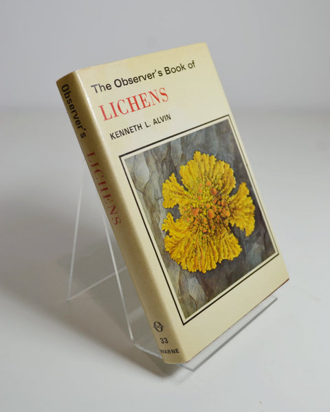 The Observer's Book of Lichens by Kenneth L. Alvin (Frederick Warne / 1977)&