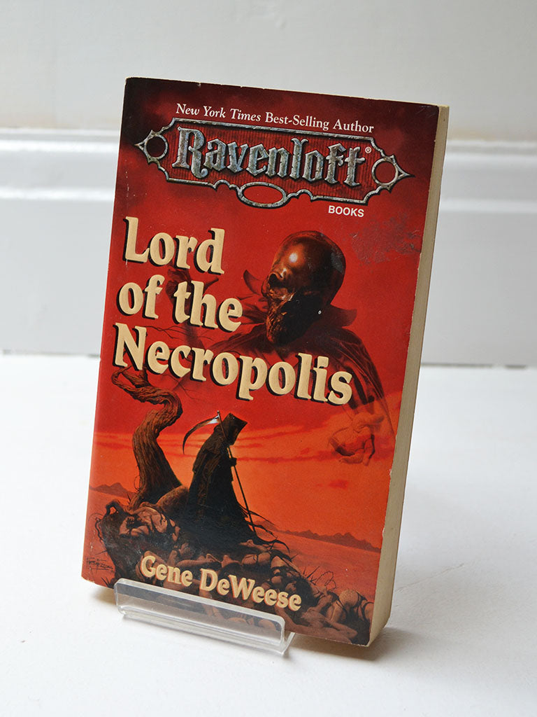 Lord of the Necropolis by Gene DeWeese (Ravenloft Books / First Printing, 1997)