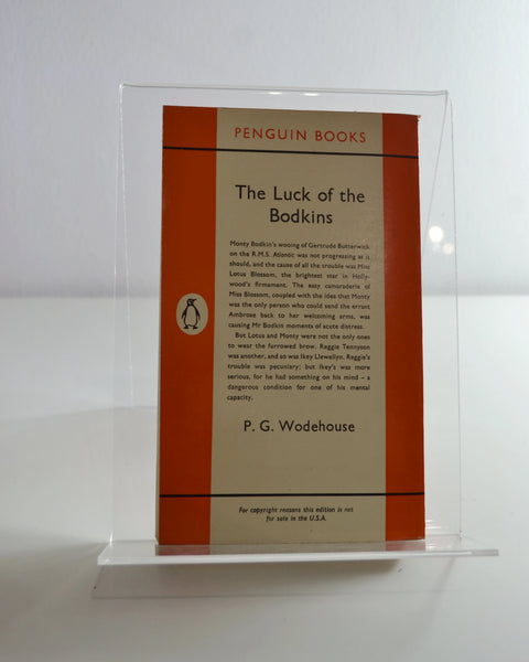 The Luck of the Bodkins by P. G. Wodehouse (Penguin / 1962)
