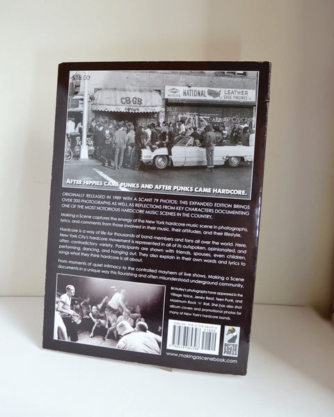 Making a Scene: New York Hardcore 1985 – 1988 Revisited in Photos, Lyrics & Commentary by Bri Hurley & Chris Daily (Butter Goose Press / First Printing 2001)