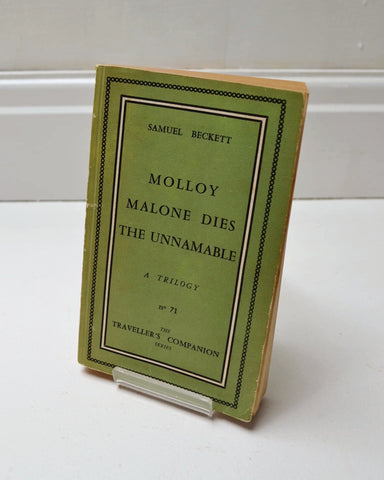 Molloy / Malone Dies / The Unnamable by Samuel Beckett (Traveller's Companion Series No 71 / October 1959)