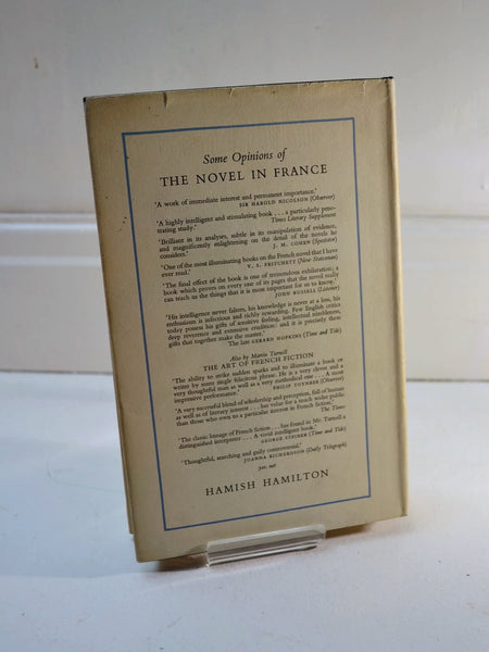 The Novel in France by Martin Turnell (Hamish Hamilton / second impression, second reprint, 1963)