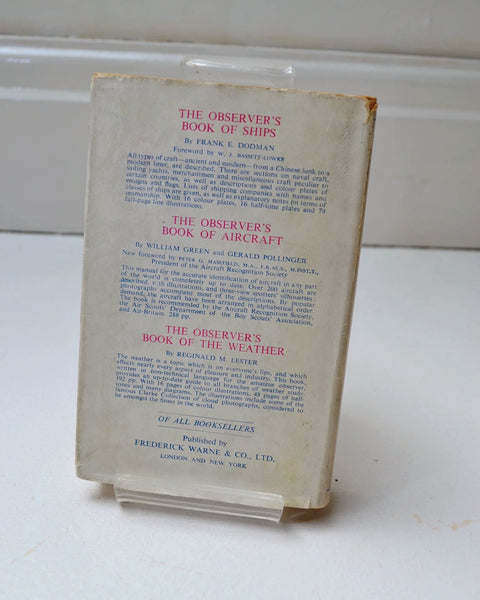 The Observer's Book of Automobiles by Richard T. Parsons (Frederick Warne &amp; Co Ltd / 1956)&nbsp;