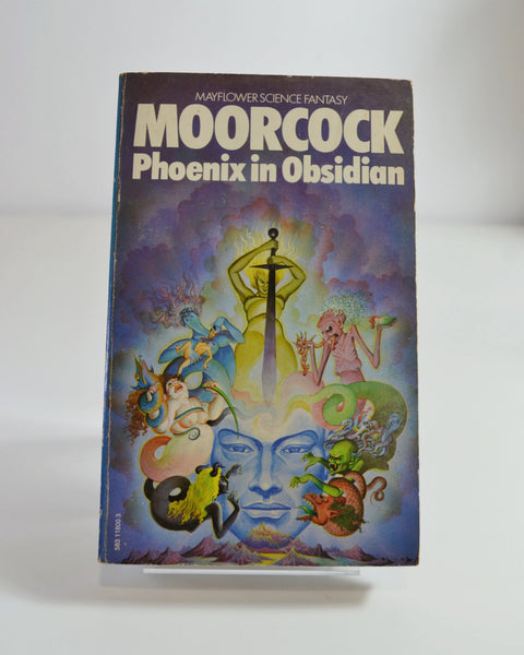 Phoenix in Obsidian by Michael Moorcock (Mayflower / 1974)
