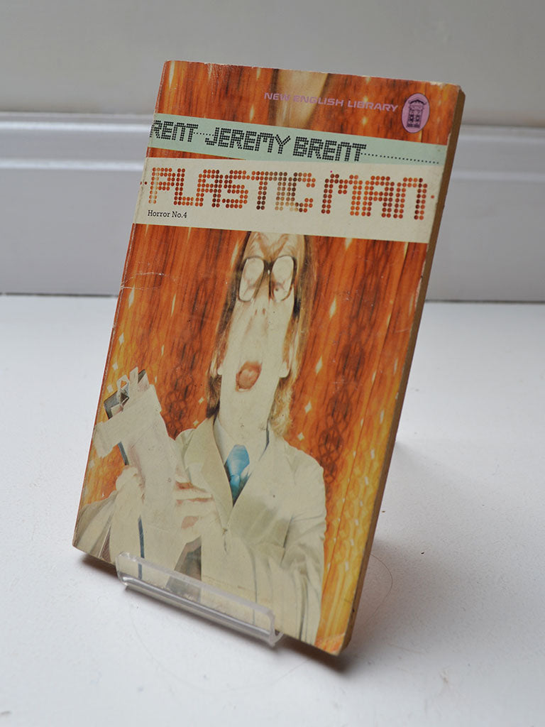 The Plastic Man by Jeremy Brent (New English Library / first edition, Aug 1974)