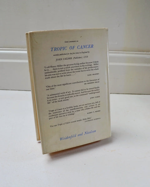 Plexus by Henry Miller (Weidenfeld & Nicolson / first UK edition / 1963)