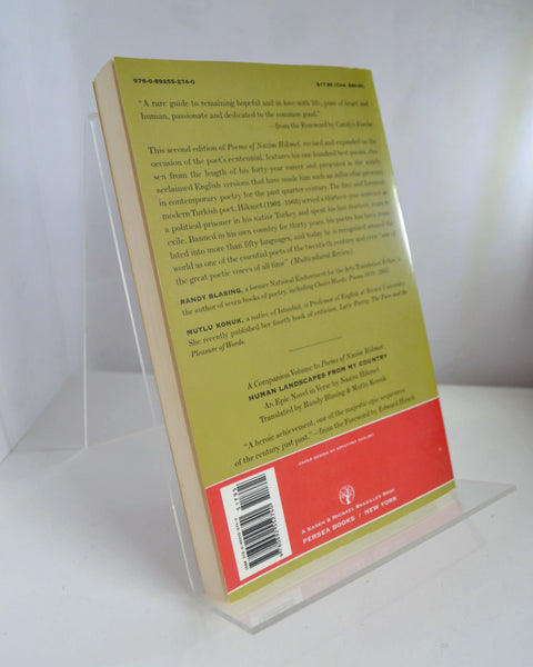 The Poems of Nazim Hikmet (Persea Books / 2002)
