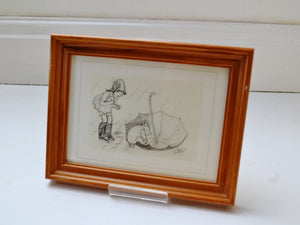 Winnie the Pooh: 'Pooh Got In' – Sketches by E. H. Shepard