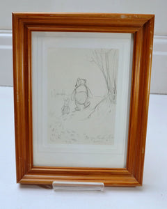 Winnie the Pooh: 'Oh, Pooh! Do You Think it's a-a-a Woozle? – Sketches by E. H. Shepard