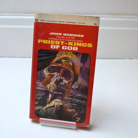 Priest-Kings of Gor by John Norman (Ballantine Books / First Ed, December 1968)