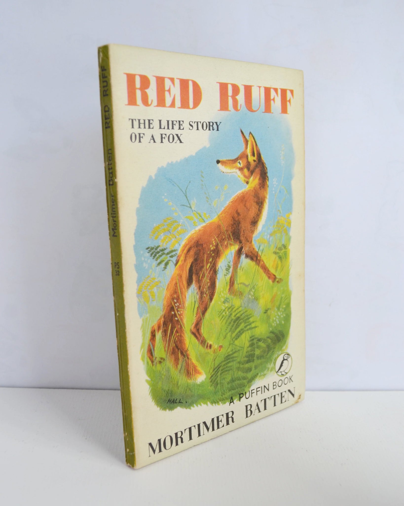 Red Ruff: The Life Story of a Fox by Mortimer Batten (Puffin / 1947)