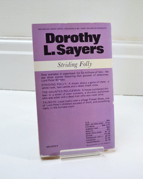 Striding Folly by Dorothy L. Sayers (New English Library / 1975)