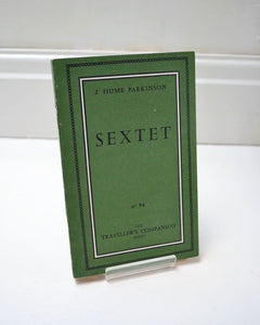 Sextet by J. Hume Parkinson (Olympia Press Traveller's Companion Series No 94 / 1965)&nbsp;