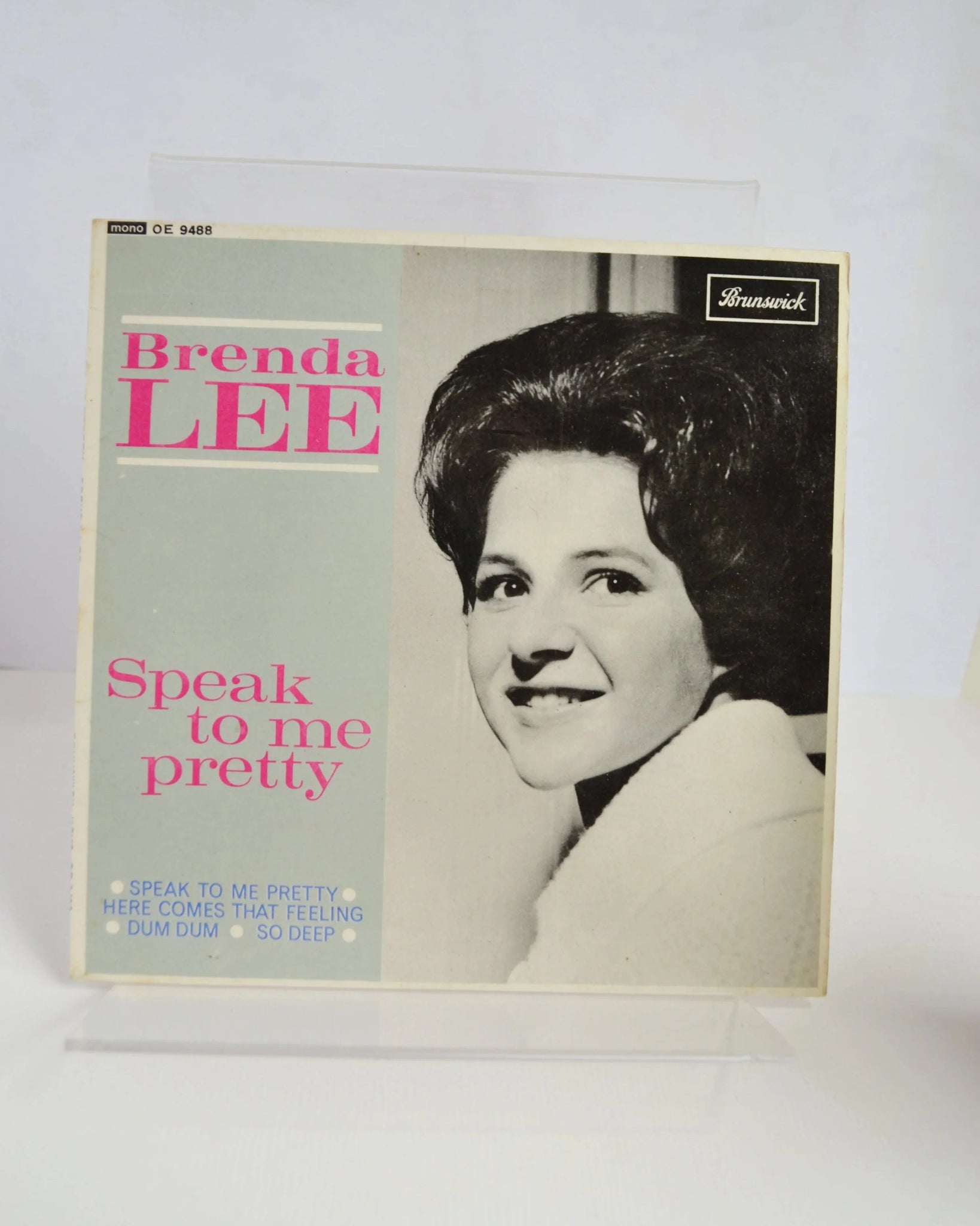 Speak to Me Pretty EP by Brenda Lee (Brunswick Records / OE 9488)