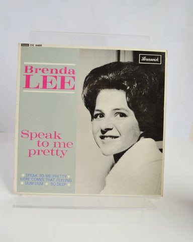 Speak to Me Pretty EP by Brenda Lee (Brunswick Records / OE 9488)