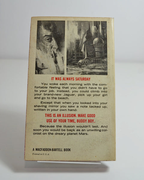 The Three Stigmata of Palmer Eldritch by Philip K. Dick (Macfadden Books / 1966)