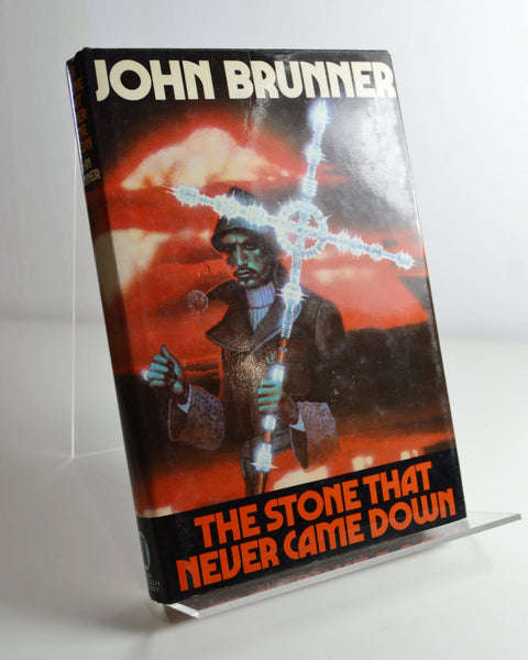 The Stone That Never Came Down by John Brunner (New English Library / 1976)