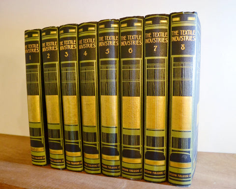 The Textile Industries: A Practical Guide to Fibres, Yarns & Fabrics in Every Branch of Textile Manufacture by William S. Murphy (Gresham Publishing Co / 1915)