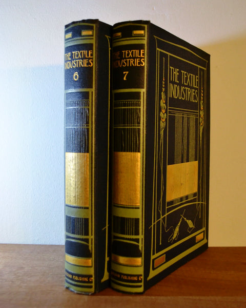 The Textile Industries: A Practical Guide to Fibres, Yarns & Fabrics in Every Branch of Textile Manufacture by William S. Murphy (Gresham Publishing Co / 1915)