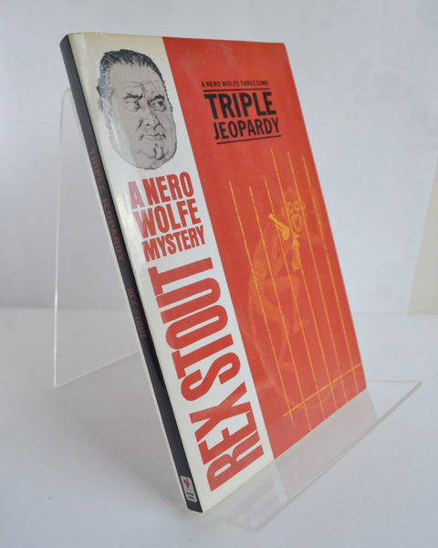 Triple Jeopardy: A Nero Wolfe Threesome by Rex Stout (Bantam Books / 4th Printing)